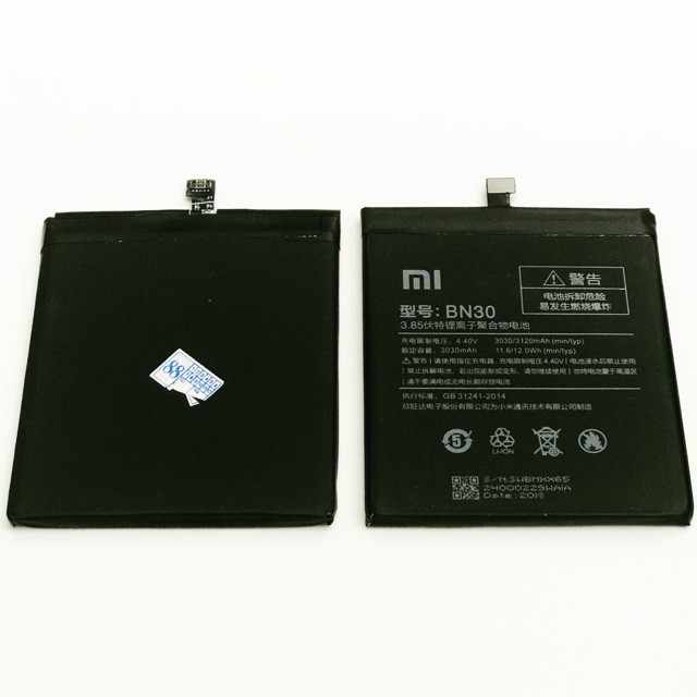 Baterai Xiaomi Redmi 4A BN30 Ori