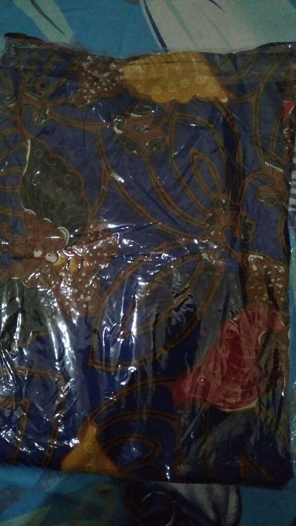 Comfortclothes9 - [ Real Pict] Atasan Batik Wanita Lengan 3/4 Seragam Kantor Lengan 3/4