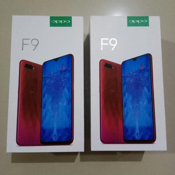 DUS KOSONG HANDPHONE OPPO F9 ORIGINAL BOX