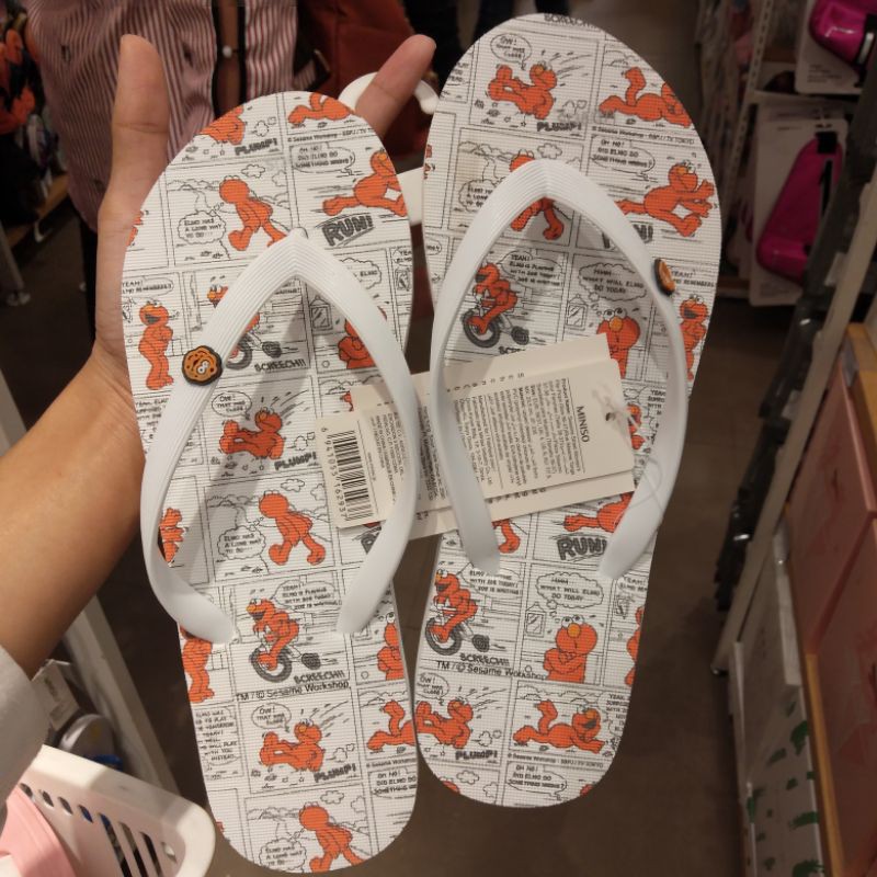 miniso x sesame street sandal cewek miniso