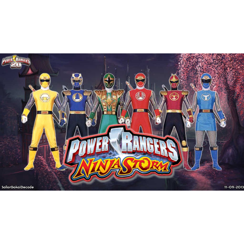 DVD Power Rangers Ninja Storm Subtitle Indonesia