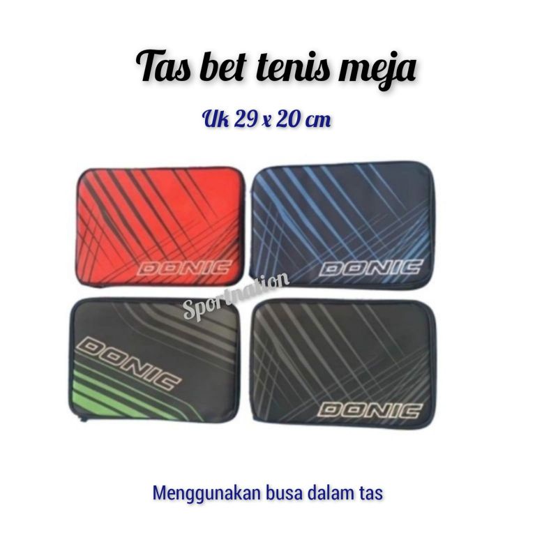 tas bet tenis meja pingpong  donix ori