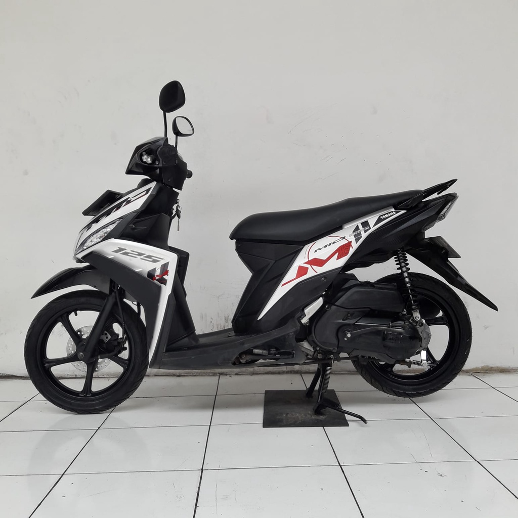 Jual yamaha mio m3 125 tahun 2020 putih plat dki (motor bekas