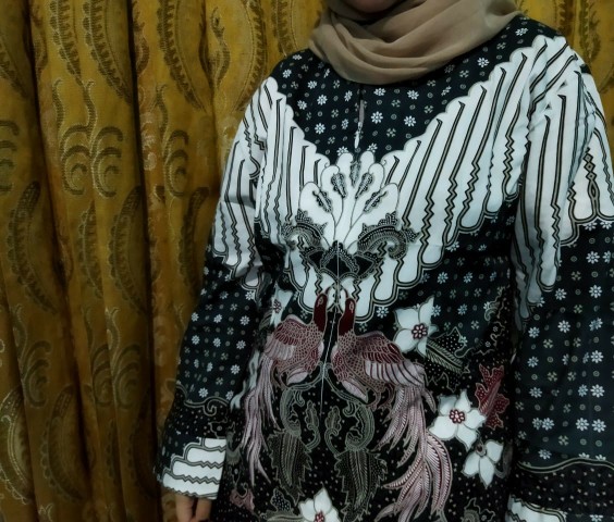 Agrapana Blouse Batik Wanita Baju Atasan Batik Wanita Modern Couple Sarimbit Lengan Panjang Labda