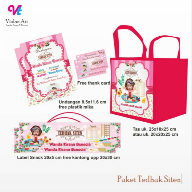 Goodie Bag Tedak Siten Paket A
