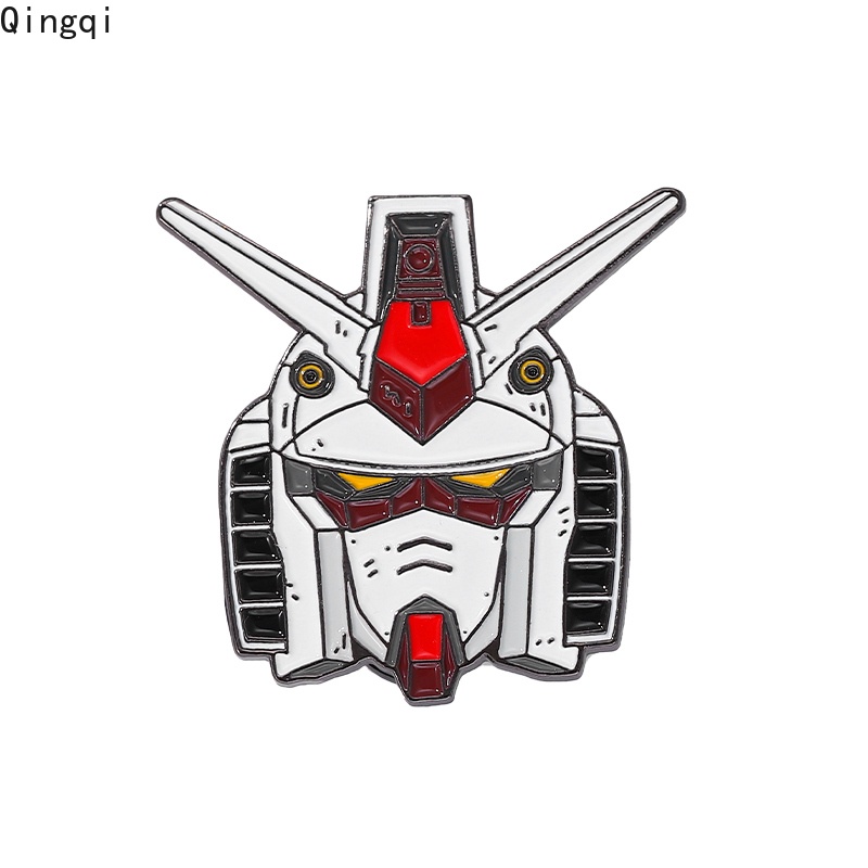 Bros Pin Enamel Desain Gundam Kadokawa Comics Tobia Arronax Bernadette Briett