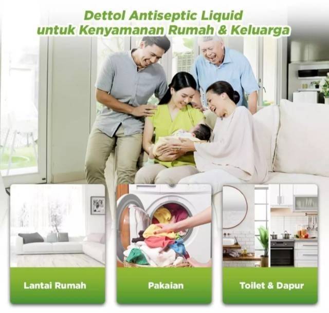 PROMO DETTOL PEMBERSIH LANTAI 700ML BASMI KUMAN