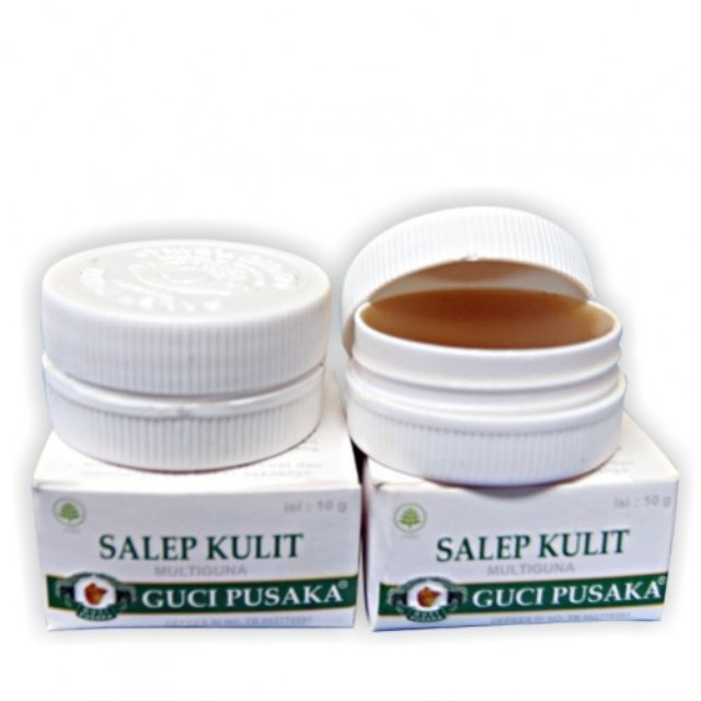 ¯XY¤ Salep Kecantikan Multiguna Salep Guci Pusaka untuk Jerawat dan Gatal Menahun Karena Alergi