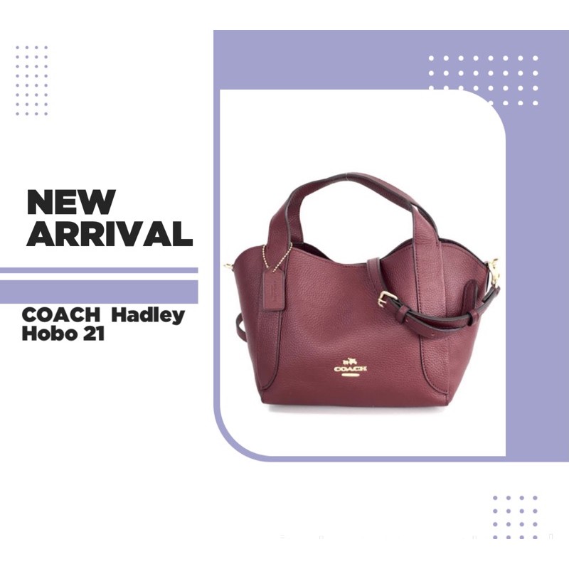 COACH  Hadley Hobo 21