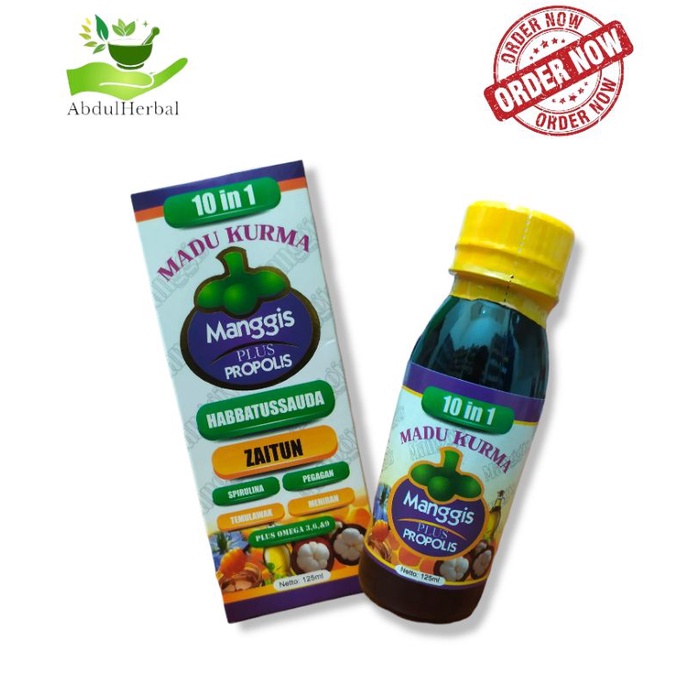 Madu Kurma Manggis PLUS PROPOLIS 125ml