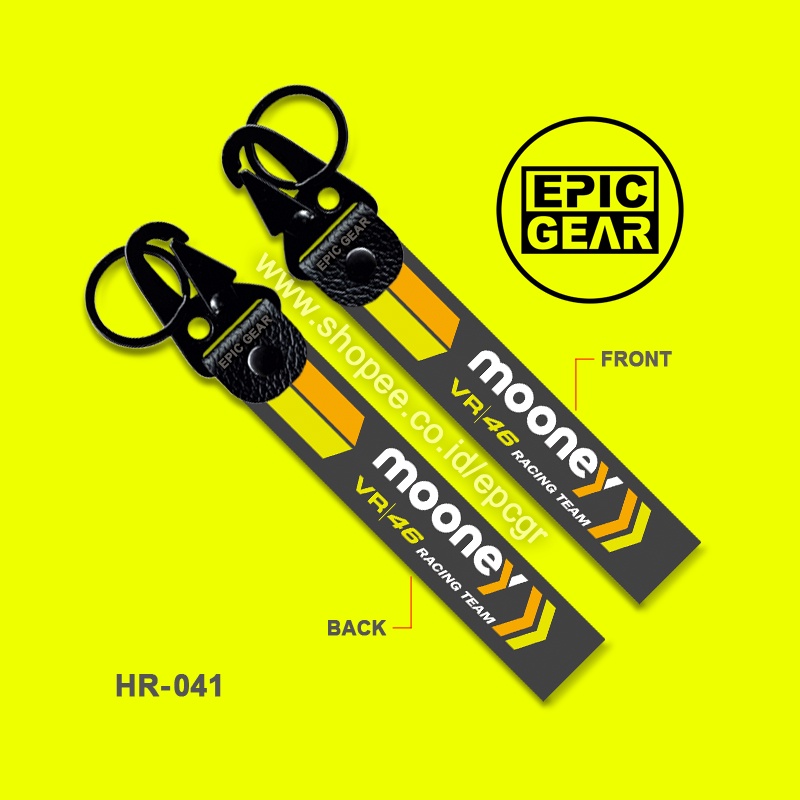 HIGH QUALITY GANTUNGAN KUNCI MOONEY VR46 RACING TEAM MOTOGP KEYCHAIN LOGO TIM MOTO GP DUCATI DESMOSE