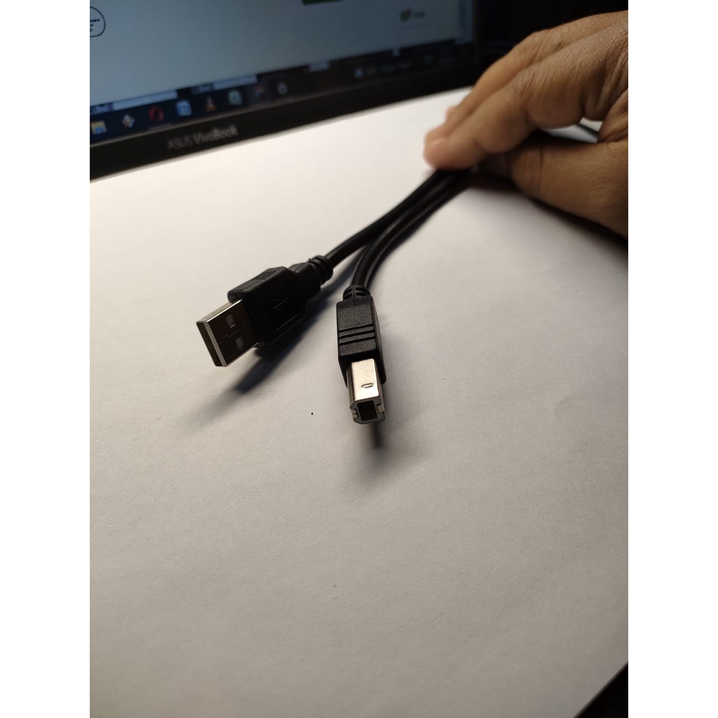 kabel Printer Usb Panjang sekitar 3Meter original garansi resmi 2 tahun  panjang kabel 5meter