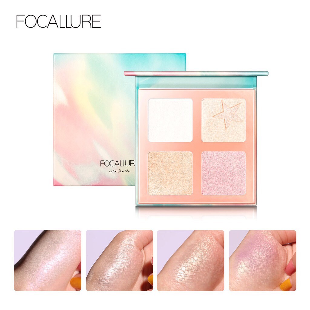 Focallure Highlighter Palette Super Star Highlighter Focallure Palet Highlighter Focallure Highlighter Powder Focallu Focalure Fuccalure Foccalure Focallur