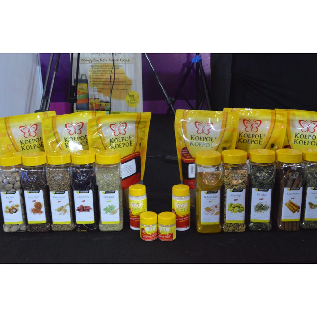 

KOEPOE KOEPOE Rempah Bumbu Bubuk Semua Jenis - Kupu Kupu All Variant