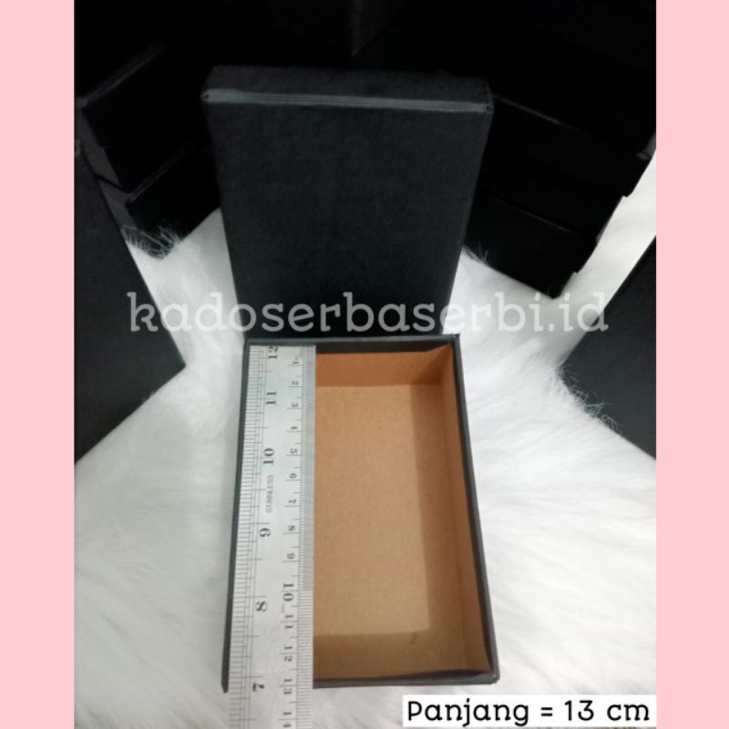 

GROSIR Hardbox 13x9x5 cm Cover Luar Hitam / kotak kado / hampers / giftbox / kotak kado polos