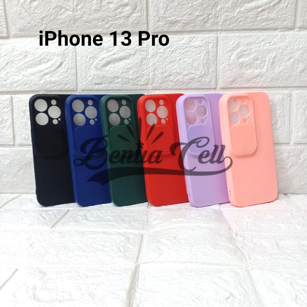 SOFTCASE IPHONE 13 13 MINI CASE SLIDE CAMERA IPHONE 13 PRO 13 PRO MAX