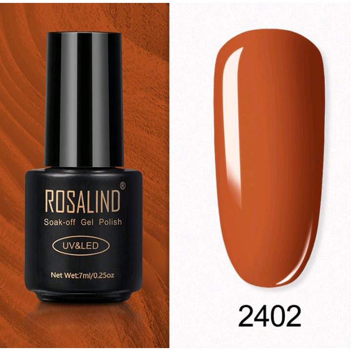 ROSALIND ORANGE SERIES GEL NAIL POLISH UV LED / KUTEK / CAT KUKU