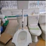 Closet jongkok Ce9 TOTO dual flush lengkap+tangki/Kloset TOTO jongkok
