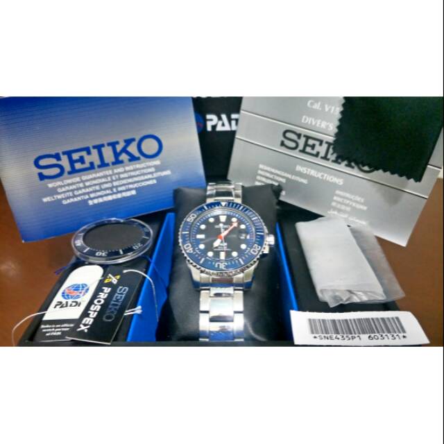 Seiko sne435p1 pesanan pak wen siong.