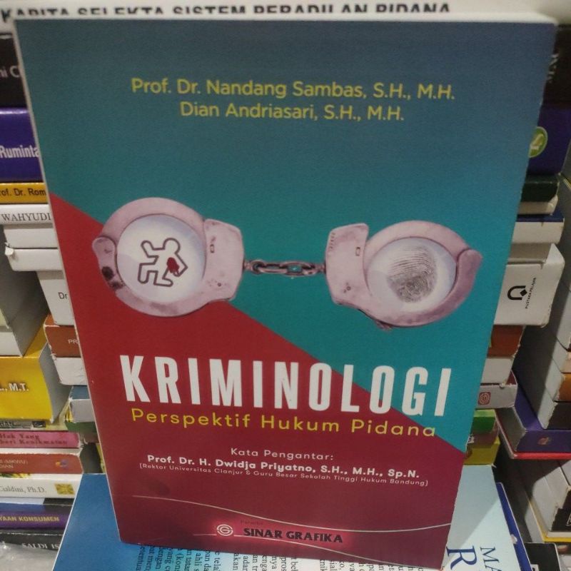 

kriminologi perspektif hukum pidana by H dwidja priyayno
