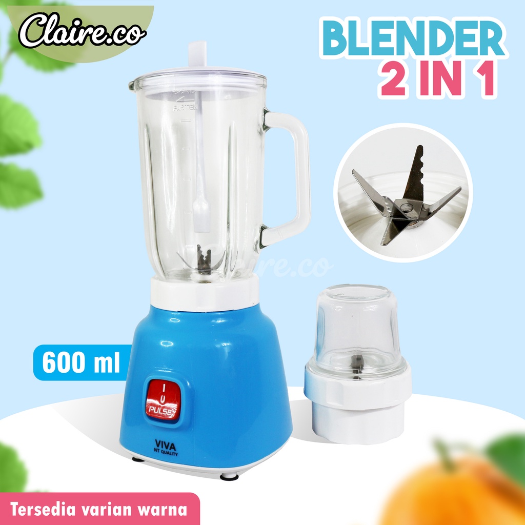 Blender VIVA VL312 / 4 Mata Pisau / 600ml