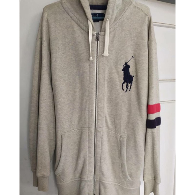 Preloved Jaket Hoodie Polo Ralph Lauren