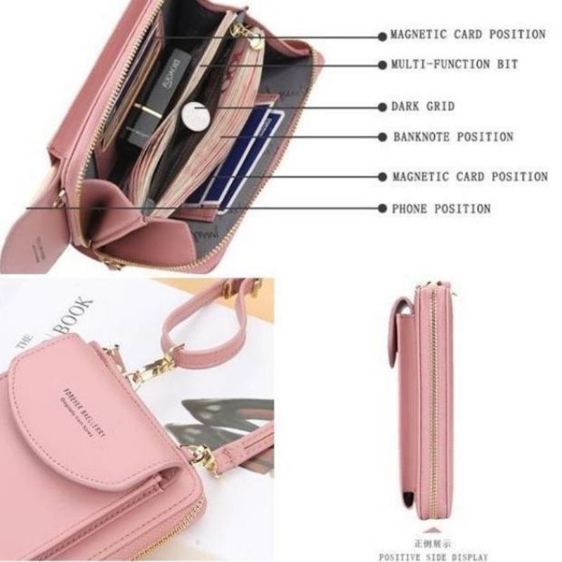 VR MEGAN - Dompet Pocket Tempat Hp Wanita