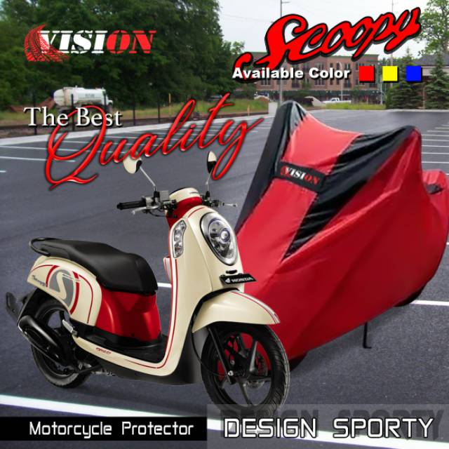 COVER MOTOR HONDA BEAT,SCOOPY,VARIO 150 + ORIGINAL VISION