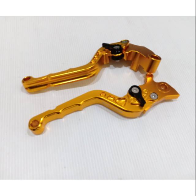 HANDLE REM CNC YAMAHA VIXION STELAN GOLD