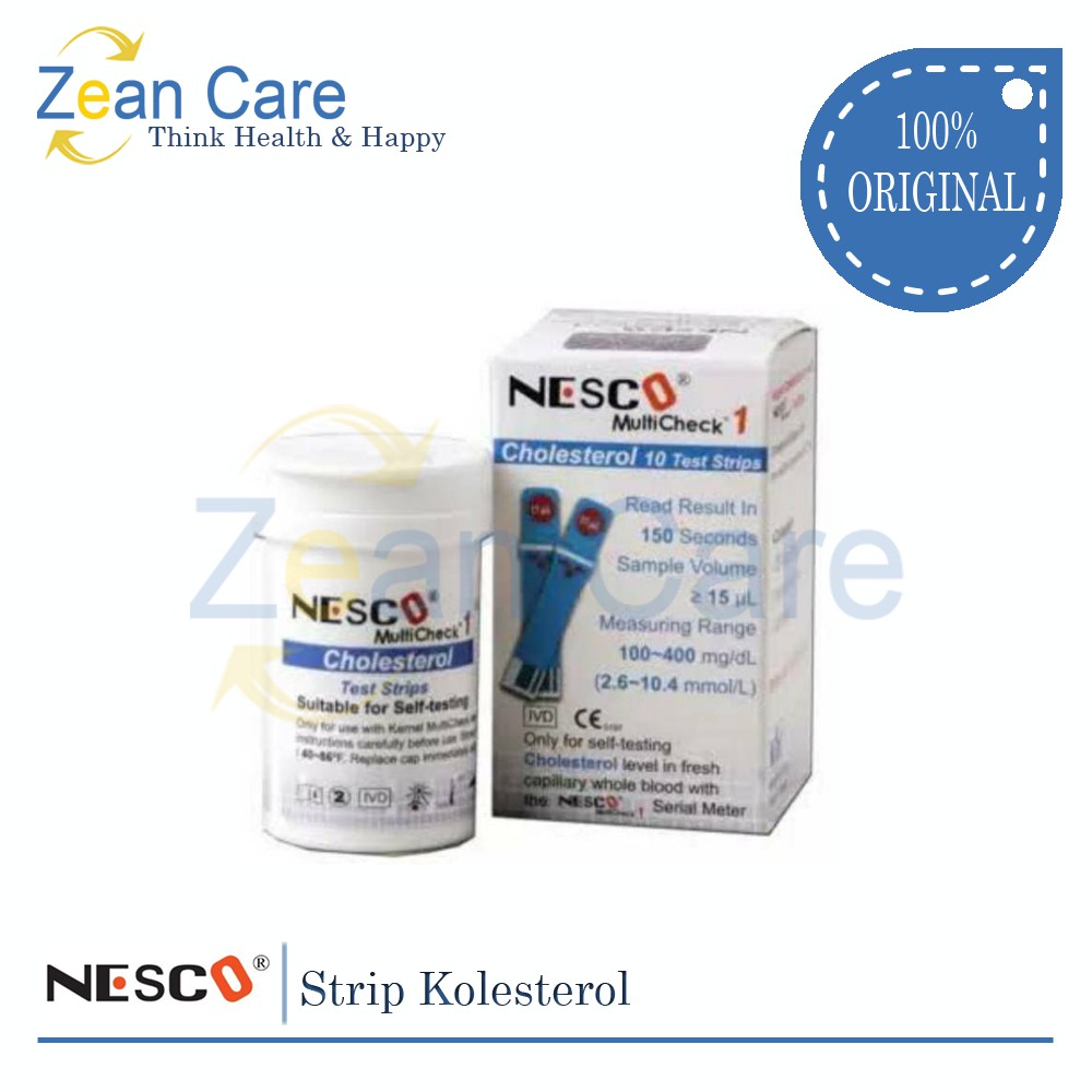 Strip Kolesterol Nesco - Nesco Cholesterol