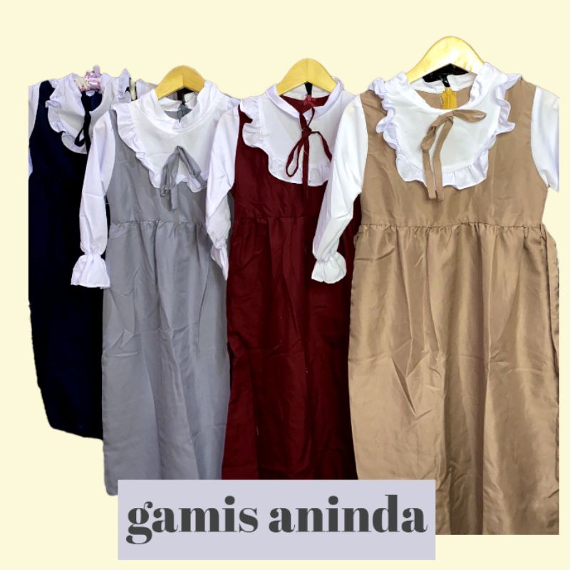 GAMIS ANAK ANINDA  USIA 3-5 TAHUN