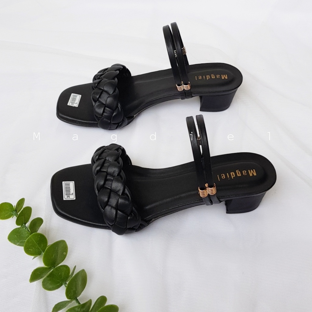 Chunky Heels Tali Kepang / Hak Tahu