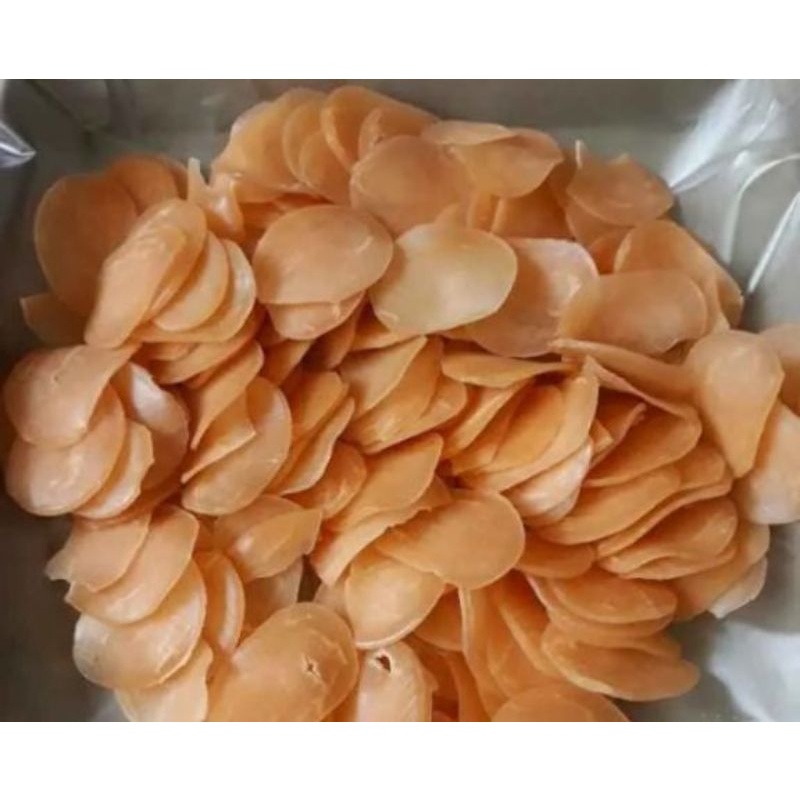 

Krupuk bawang mentah