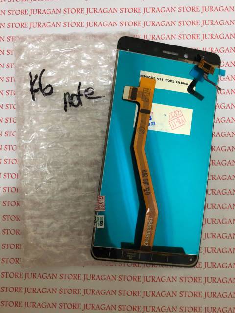 LCD TOUCHSCREEN LENOVO K6 NOTE COMPLETE 1SET ORIGINAL