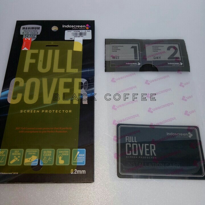 Anti gores full iPhone 7 plus screen protector indoscreen full cover