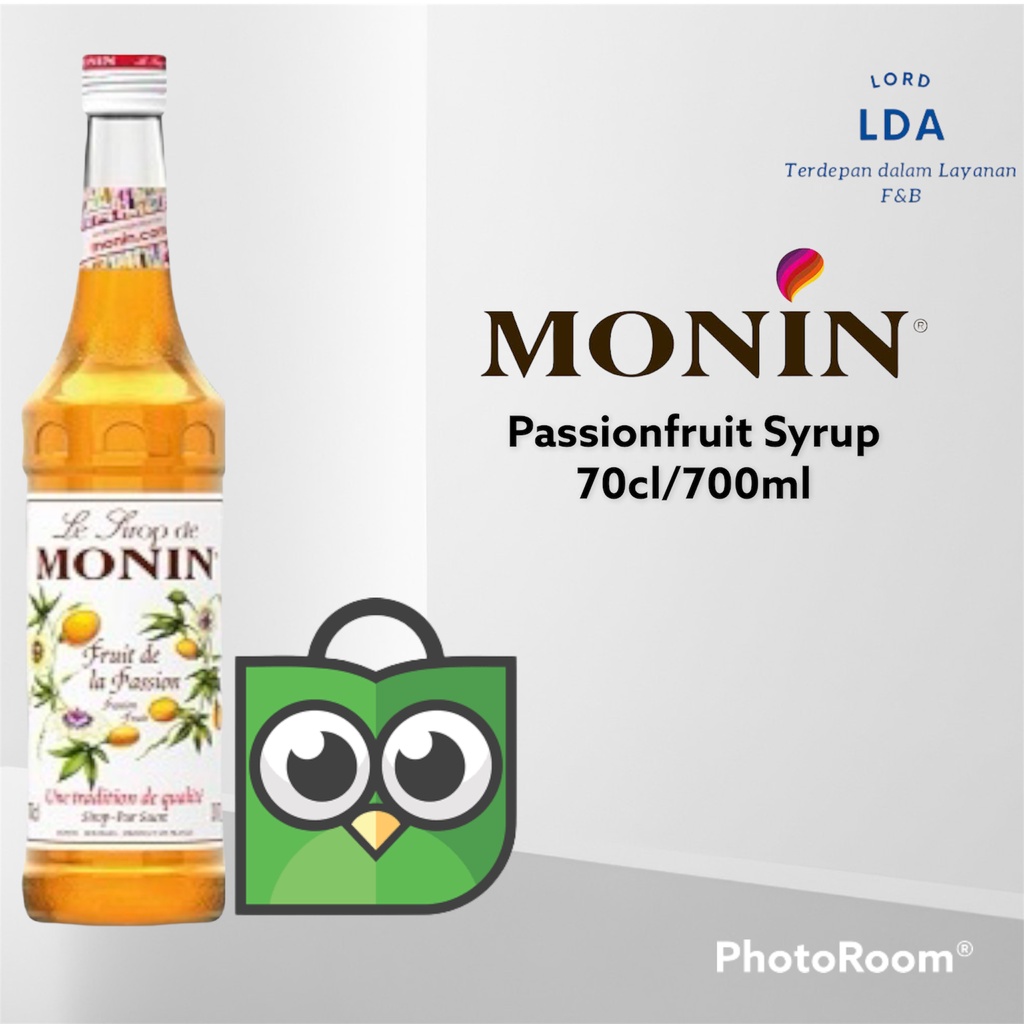 Jual Syrup Monin Passion Fruit 70cl 700ml Shopee Indonesia