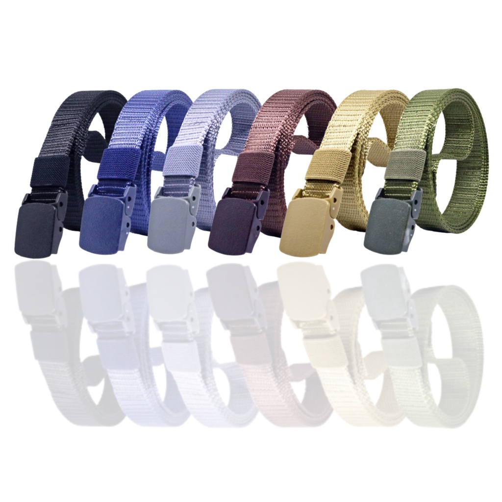 IKAT PINGGANG TACTICAL NYLON KANVAS ANAK / ANTI METAL DETECTOR - AMC-NLT-25