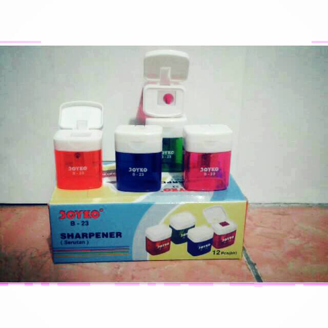 

Serutan/uliran joyko/rautan, peruncing warna