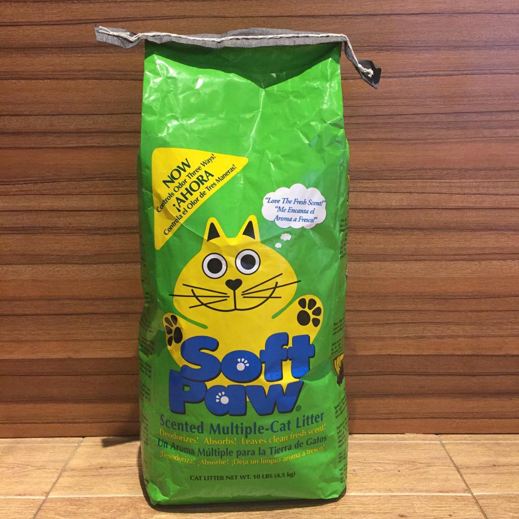 

SOFT PAW Pasir kucing premium wangi Scented 10lbs