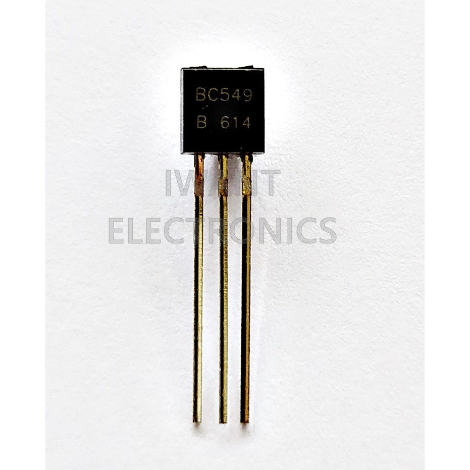 BC549 TRANSISTOR BC549 BC 549 TR  NPN GENERAL PURPOSE BC549 30V 100mA