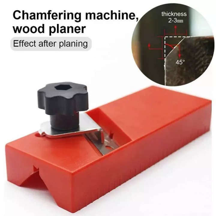 Chamfering Machine Wood Planner Serut Perapih Tepi Kayu HPL/EDGE Trimmer Manual-MESIN SERUT MANUAL