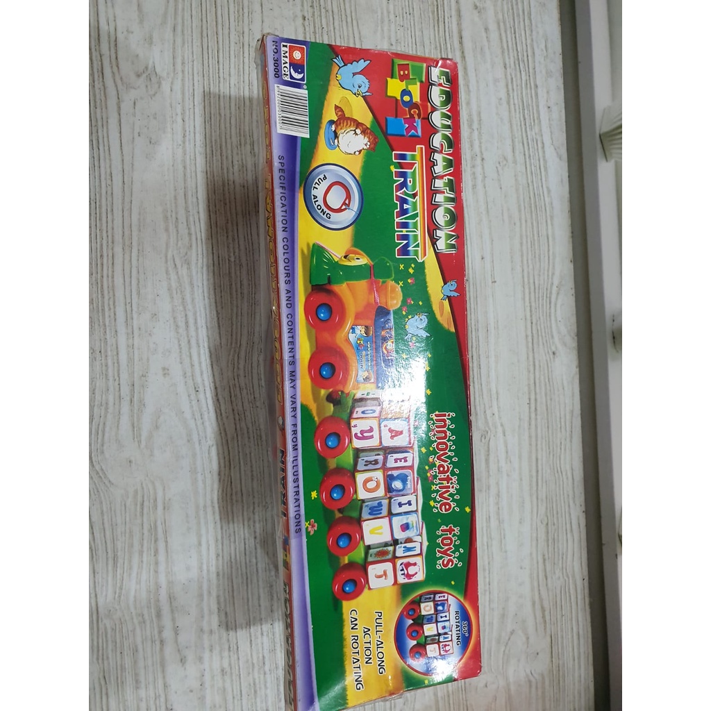 familygame Mainan KERETA THOMAS BLOCK lego kereta mainan edukasi belajar angka abjad anak