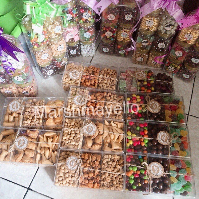 

coklat permen jelly marshmellow sekat 3 mix