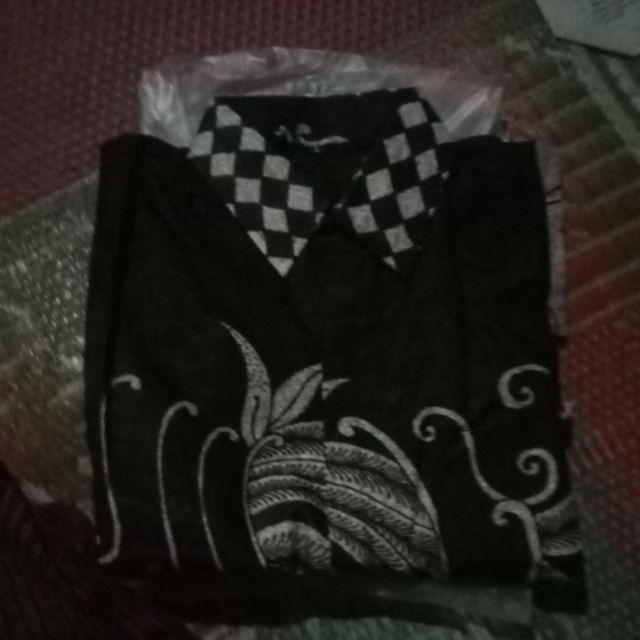 Bswart Batik Hrb026 Kenongo Padi Pekalongan M L Xl Batik Pria Murah Modern Grosir
