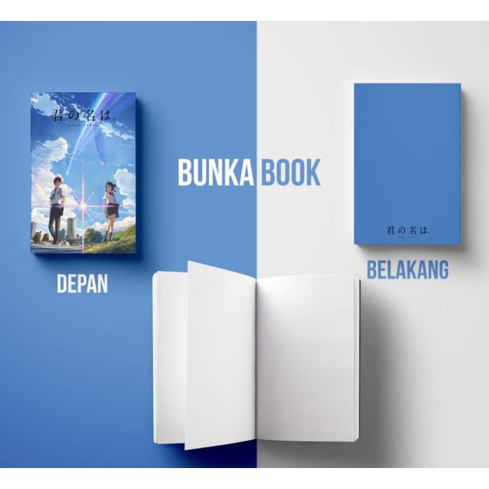 

[Promo] Note Book Kimi No Na WA Anime HArdcover terakhir