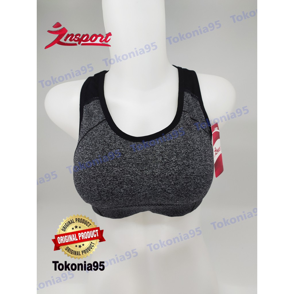 Insport Sport Bra Art 2186 - Bra Olahraga Senam Sport Gym Fitness - Multicolour