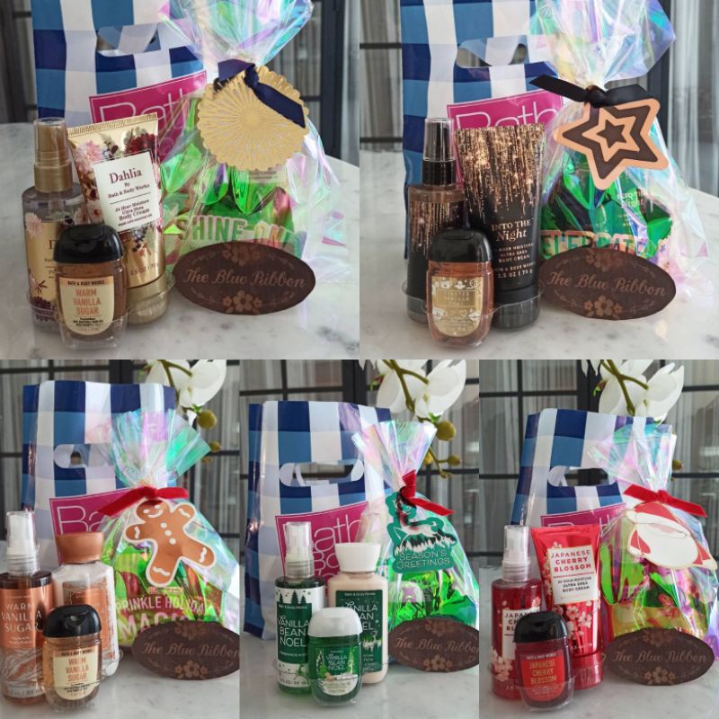 FANCY BATH AND BODY WORKS TRAVEL GIFT SET