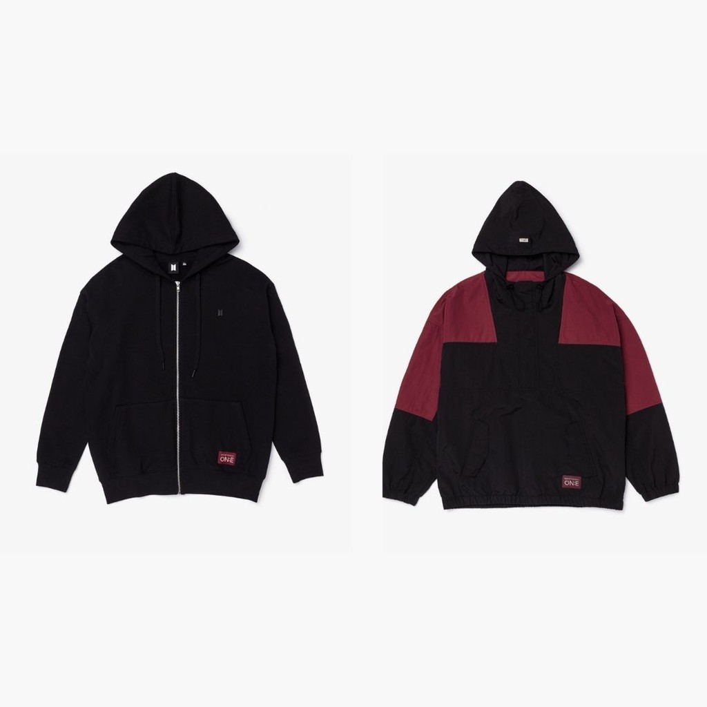 [PO] BTS: MAP OF THE SOUL EXHIBITION (MOTS ON:E) MERCH - Zip Up Hoody/Anorak