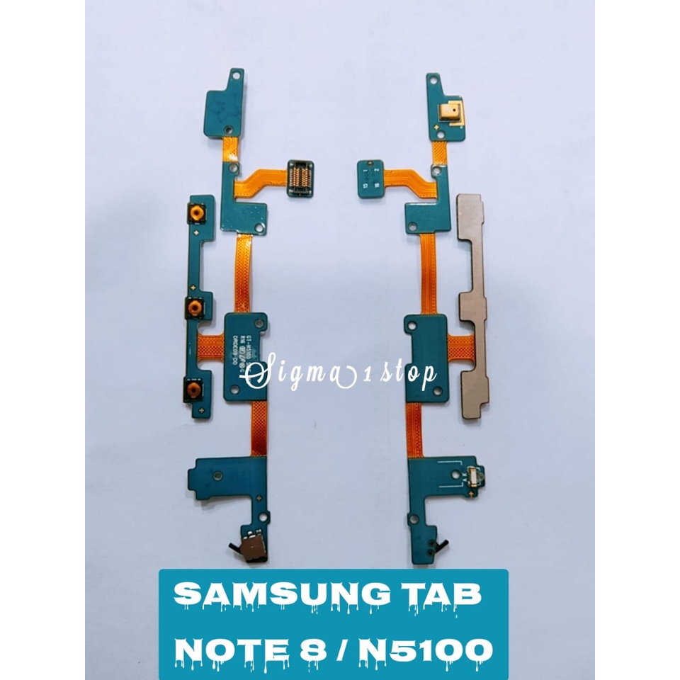 SAMSUNG TAB NOTE 8 N5100 FLEXIBLE POWER ON OFF + VOLUME TOMBOL FLEKSIBEL KABEL