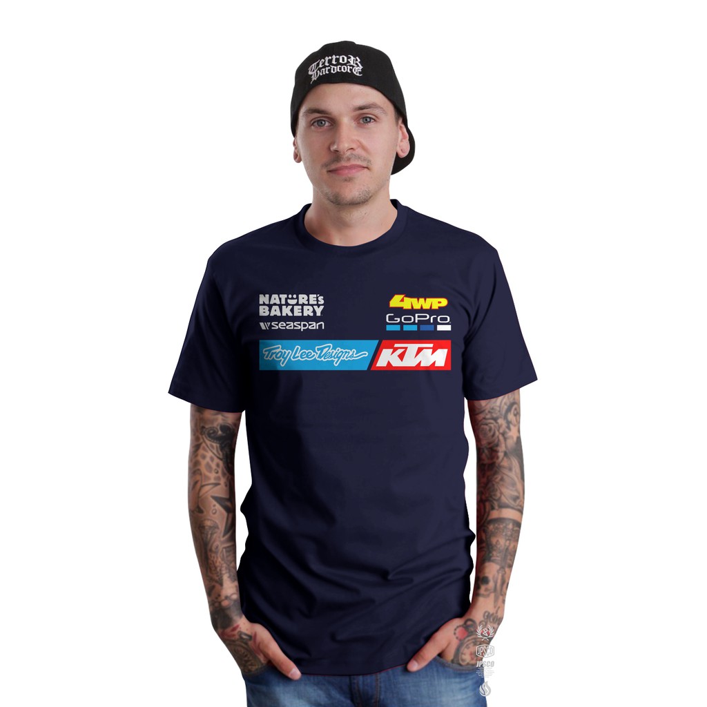 KAOS KTM troylee design FoX motocross  Motif 4WD /Go Pro Racing Navy